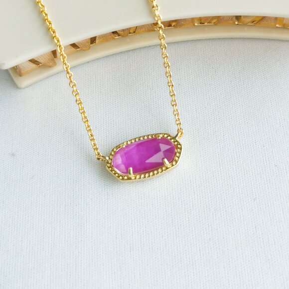 Kendra Scott Elisa Gold Azalea Illusion Necklace